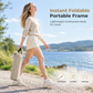 ⛺ Portable Moon Chair: 5cm Padded, Wraparound, Foldable