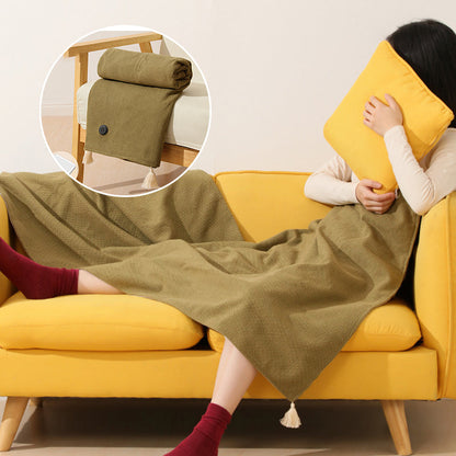 🛋️❤️Hands‑Free Zipper‑Wearable USB Heated‑Shawl | Fast‑Heat For Office Desk‑Work & Indoor‑Relax🧣