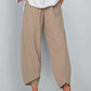 ⏳Time-Limited Special⏰Vintage Asymmetrical Elastic Waist Pockets Pants