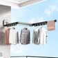 Suction Wall Mount Folding Clothes Drying Rack