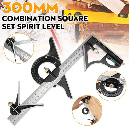 🔥Great value! Multifunctional combination movable angle ruler set, 50% OFF!