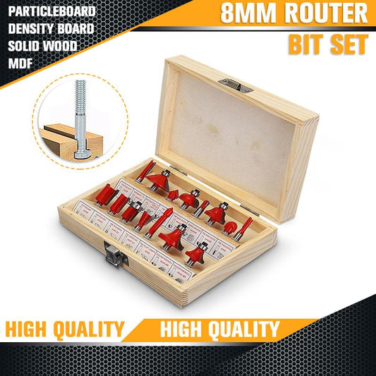 🔥Last Day Big Sale 50% OFF🔥8mm Router Bit Set